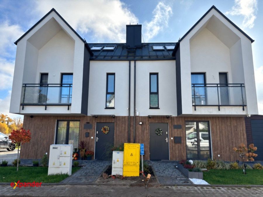 Nowoczesny bliźniak 103,15 m2 | Duża działka | Ogrzewanie podłogowe