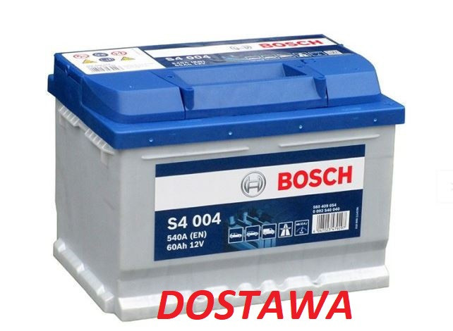 Akumulator Bosch 60Ah 540A GWAR. Dostawa i montaż gratis