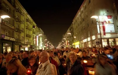Świętojańska w smutku po śmierci Jana Pawła II