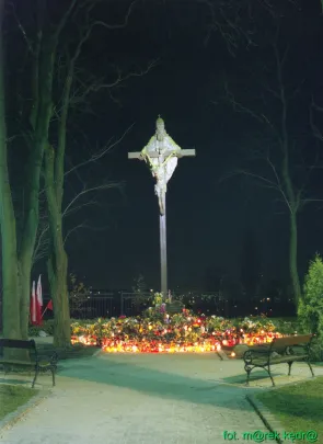 Sopocki Krzyż Papieski przy hipodromie