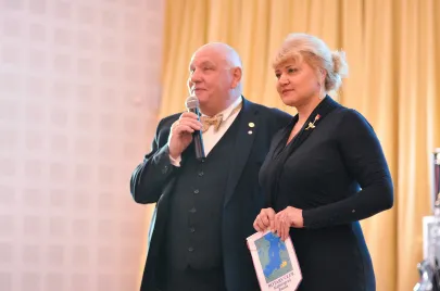 Rotarianie z Kaliningradu goszczący na balu Sopot International Rotary Club