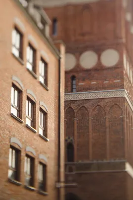 kościelna cegła. mariacki. gdańsk.
