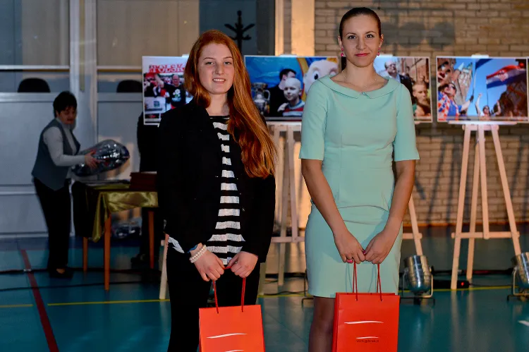 Klaudia Mańkucka i Daria Sarol z Gdańskiego Klubu Żeglarskiego 