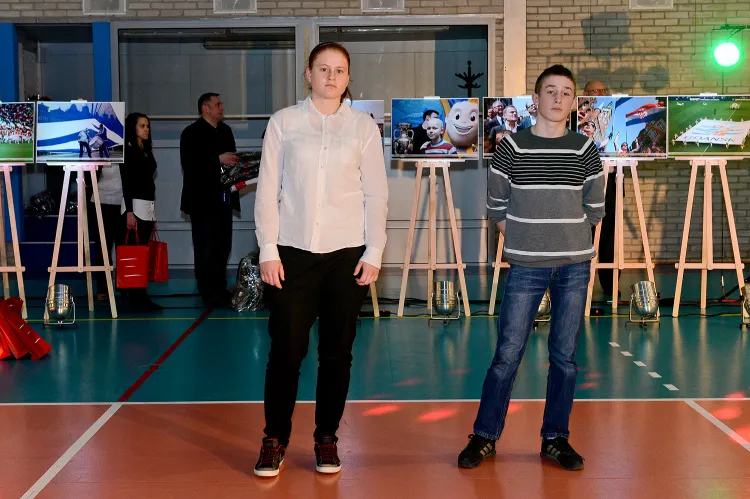 Nagrodzeni w kategorii łucznictwo UKS Kuźnia Kowale (Magdalena Czapla) oraz kickboxing GKS Champion 