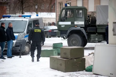 Wyniesiona broń i amunicja z garażu