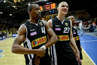 Michał Michalak i Lorinza Harrington