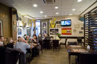 wnętrze restauracji Star Texan