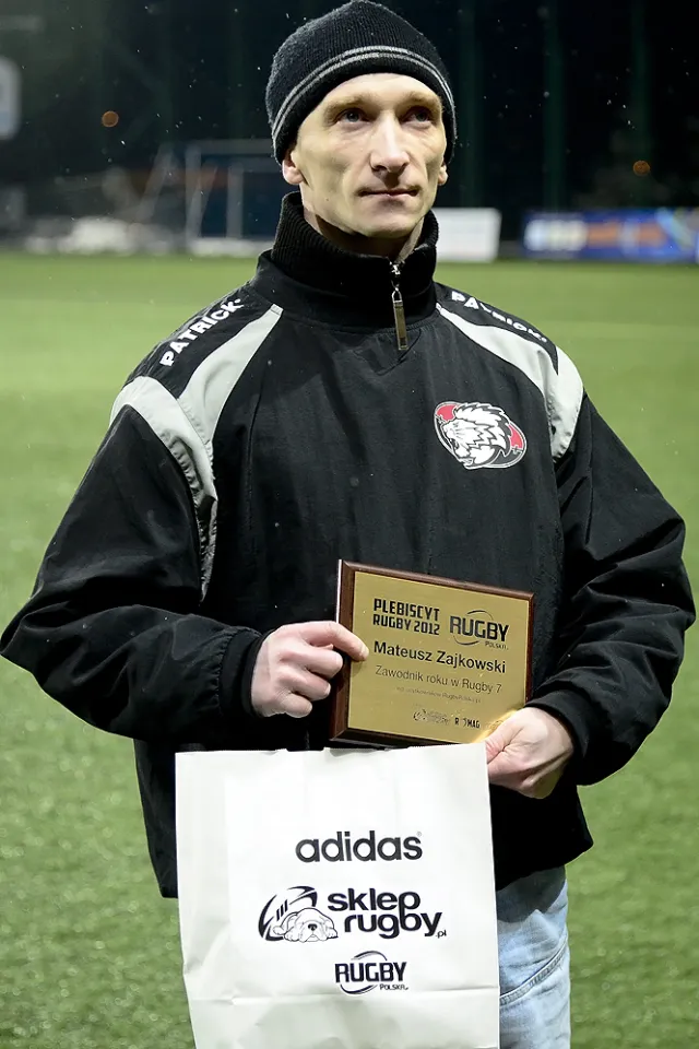 Mateusz Zajkowski, zawodnik roku w rugby 7