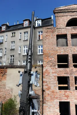 FRANCUSKI PATROLOWIEC "PLUVIER" ZACUMOWAŁ W GDAŃSKU