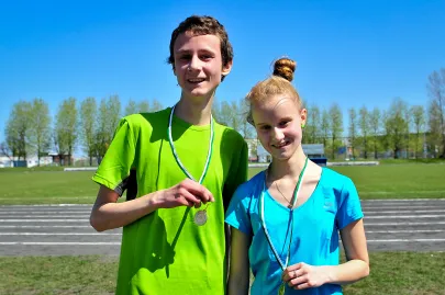 Rodzeństwo Adrianna i Dawid Lach