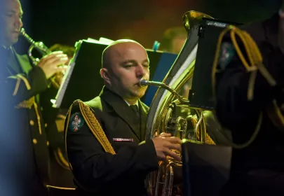 MAJESTIC wraz z Orkiestrą Dętą Morskiego Oddziału Straży Granicznej