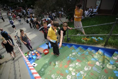 ul. Sowińskiego - Ulica piknikowo-warsztatowa