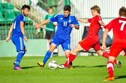 Dimitris Sounas i Kamil Zieliński