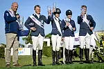 Sylve Soderstrand, Jens Fredricson, Peder Fredricson, Emma Emanuselson i Malin Baryard-Johnssonon