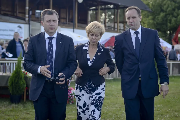 Jacek Karnowski, Magdalena Rutkowska i Mieczysław Struk