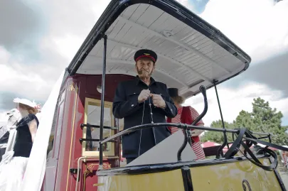 zabytkowy tramwaj z 1873 roku