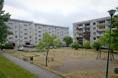 Bloki przy ulicy Morskiej