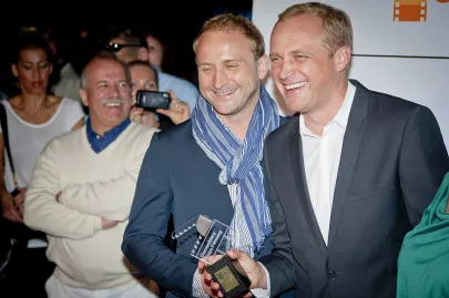 Borys Szyc i Piotr Adamczyk