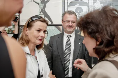Beata Jaworska i Wojciech Zemła
