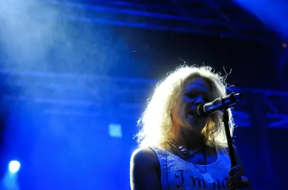 Ceremonię otwarcia jarmarku uwiecznił na koniec koncert Urszuli