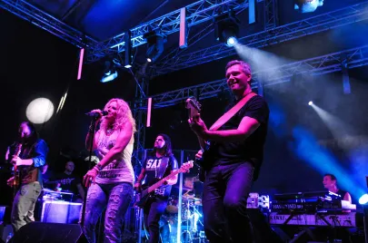 Ceremonię otwarcia jarmarku uwiecznił na koniec koncert Urszuli