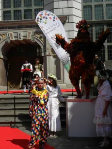 Ceremonię otwarcia jarmarku uwiecznił na koniec koncert Urszuli 