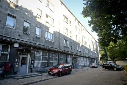 Podwórko budynków przy Morskiej 91