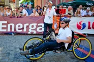 03.08.2013. 20. Bieg św. Dominika. Wyścig "wózkarzy" Kobiet i Mężczyzn   Puchar MSiT na dystansie 3,76km. 