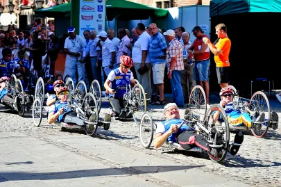 Wyścig "wózkarzy" Kobiet i Mężczyzn