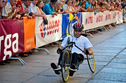 Wyścig "wózkarzy" Kobiet i Mężczyzn
