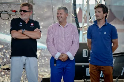Wiesław Kaczmarek (z lewej), Tomasz Chamera (w środku)