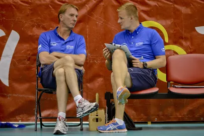 Teun Buijs i Tomasz Wasilkowski