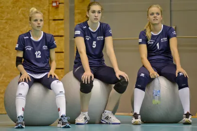 Magdalena Kuziak, Julia Piotrowska i Natalia Gajewska