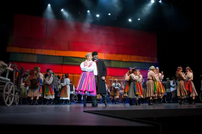 Karolina Trębacz i Bernard Szyc