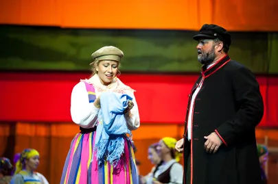 Karolina Trębacz i Bernard Szyc
