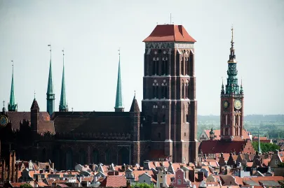 Bazylika Mariacka i Nowy Ratusz