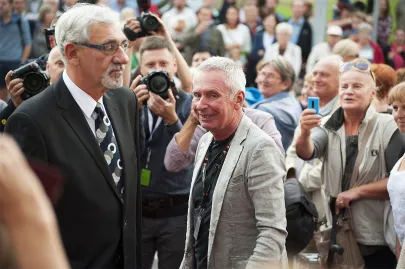 Wiktor Zborowski i Krzysztof Materna