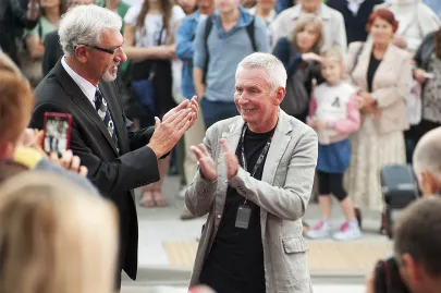 Wiktor Zborowski i Krzysztof Materna