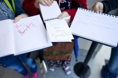 Łowcy autografów