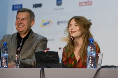 "Ida" - konferencja (Agata Trzebuchowska)