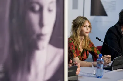 "Ida" - konferencja (Agata Trzebuchowska)