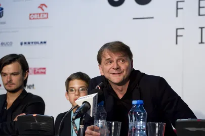 "Chce się żyć" - konferencja (reżyser Maciej Pieprzyca)