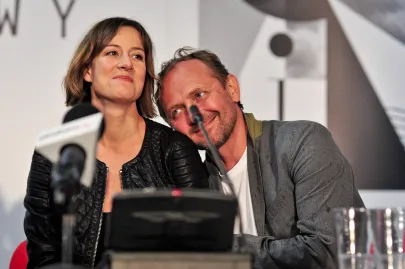 Maja Ostaszewska i Andrzej Chyra