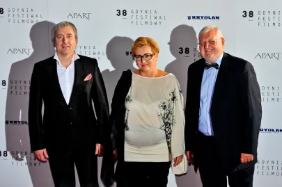 Janusz Zaorski z żoną