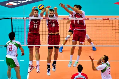 Grzegorz Bociek, Marcin Możdżonek, Bartosz Kurek