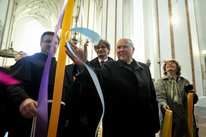 Uroczysta inauguracja nowoodbudowanej sekcji wielkich organów