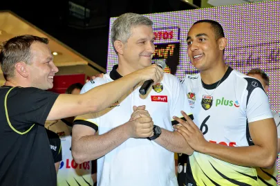 Radosław Panas i Moustapha M'Baye