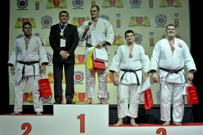 Nagrodzeni w kategorii powyżej 100kg mężczyzn