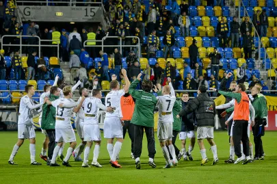 Radość zawodników z Rybnika