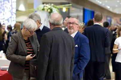 Goście (po prawej Stanisław Borski, radny Miasta Gdyni)